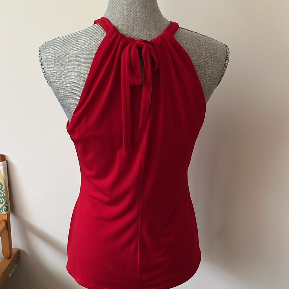 Cache red Party top - Picture 3 of 4